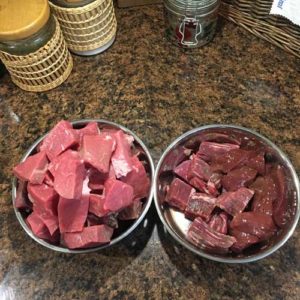 beef steak and liver ingredients for beef recipe adult dogs